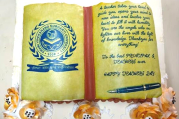 teachers day cake