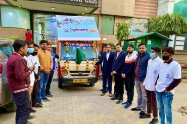 Subharti Education Awareness vehicle