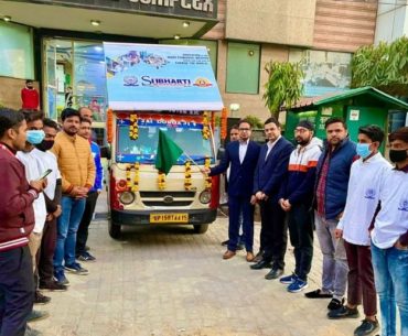 Subharti Education Awareness vehicle