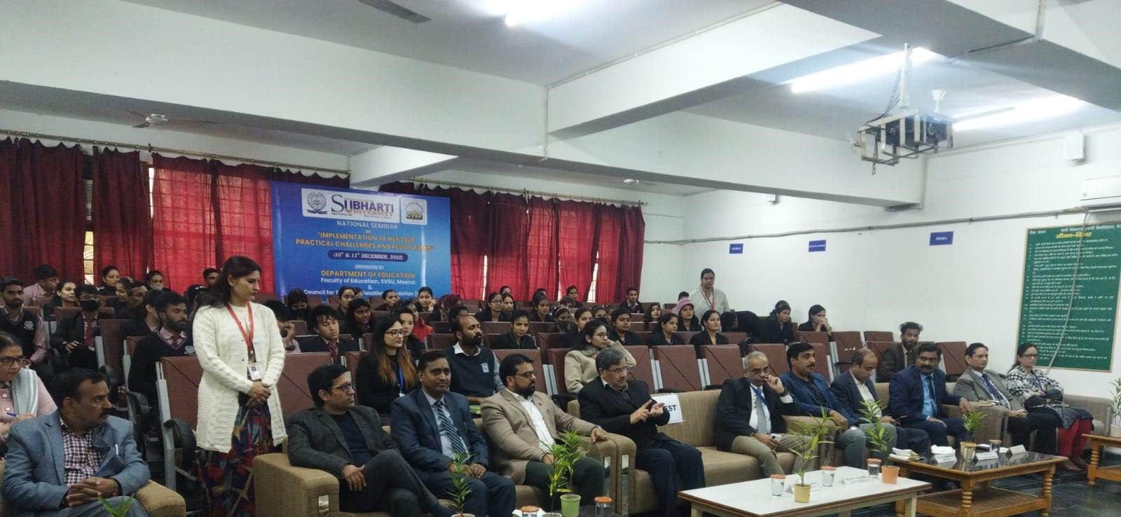 National Seminar on Implementation of NEP 2020 - Subharti University News