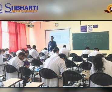 Slogan Writing Competition on “Anti- Ragging”