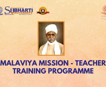 Launch of Malaviya Mission Teachers Training Programme