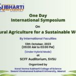 International Symposium on Natural Agriculture for a Sustainable World
