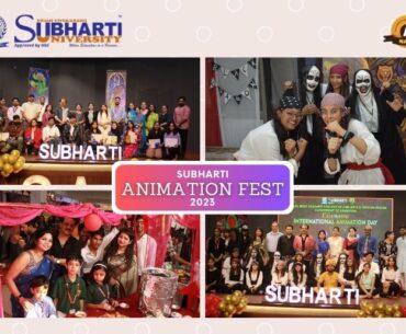Subharti Animation Fest 2023 Celebrates International Animation Day
