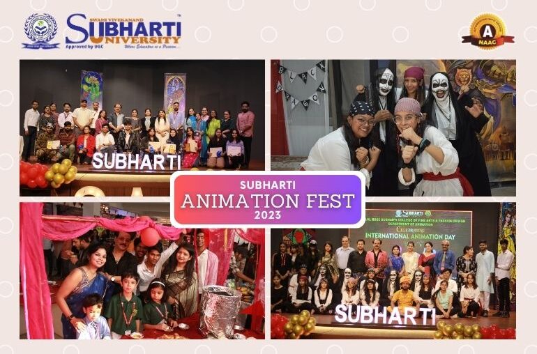 Subharti Animation Fest 2023 Celebrates International Animation Day