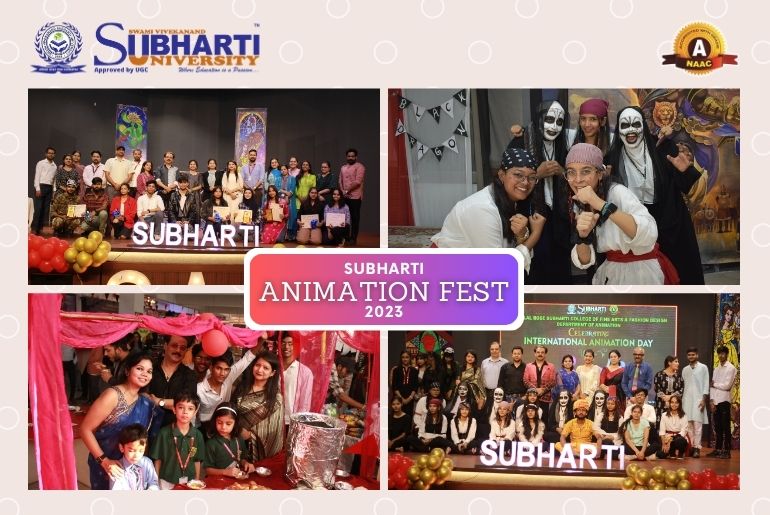 Subharti Animation Fest 2023 Celebrates International Animation Day