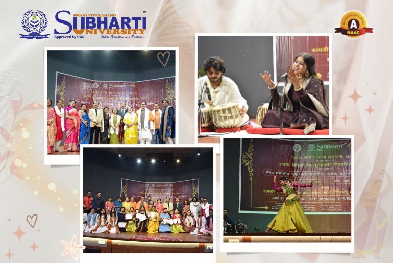 Youth Group' Classical Singing, Playing and Dancing Resonated in Subharti