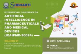 Artificial Intelligence in Pharmaceuticals and Medical Devices (ICAIPMD-20024)