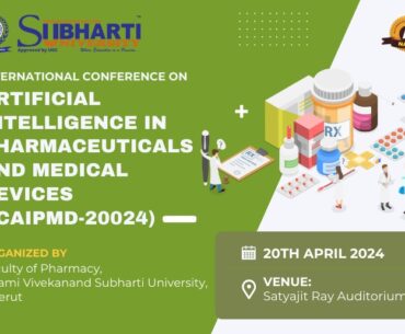 Artificial Intelligence in Pharmaceuticals and Medical Devices (ICAIPMD-20024)