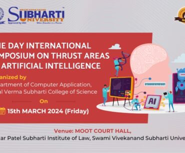 INTERNATIONAL SYMPOSIUM ON THRUST AREAS OF ARTIFICIAL INTELLIGENCE