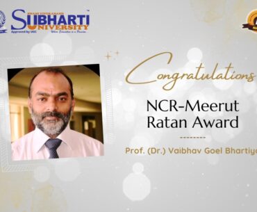 NCR-Meerut Ratan to Dr. Vaibhav Goel Bhartiya