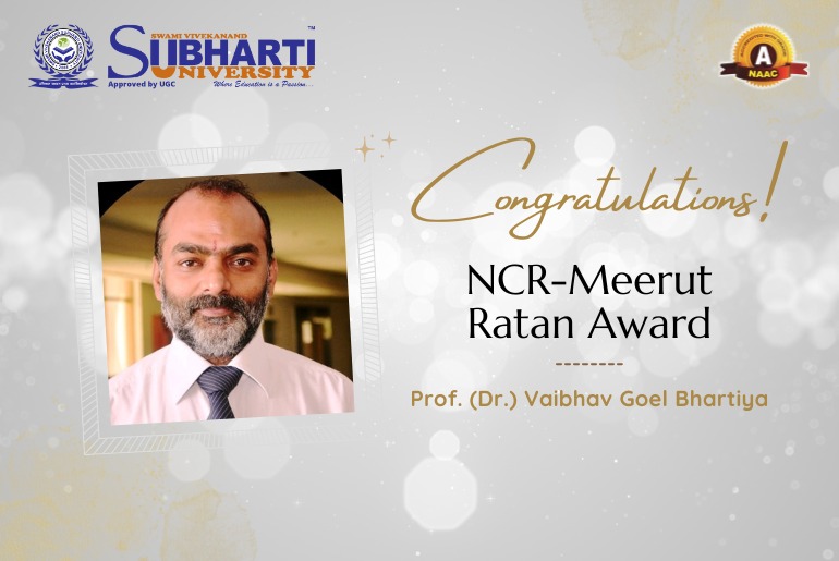 NCR-Meerut Ratan to Dr. Vaibhav Goel Bhartiya