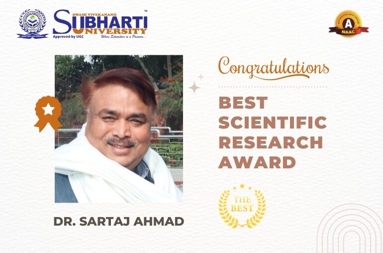 Best Scientific Research Award