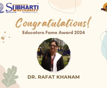 Educators Fame Award 2024
