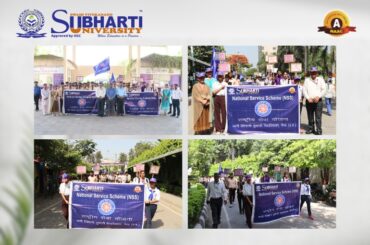 Awareness Rally organized by NSS cell on World No Tobacco Day