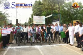 Cycle Rally on the occasion of Bicycle Day 2024