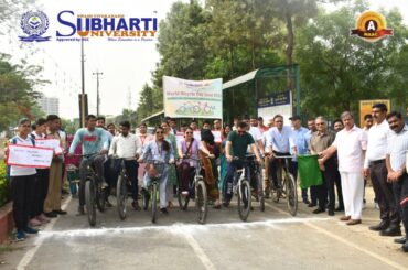 Cycle Rally on the occasion of Bicycle Day 2024