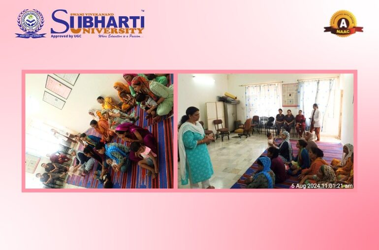 Breastfeeding Awareness program at UHTC Multan Nagar