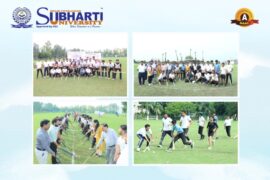 Hockey Match National Sports Day under Fit India Mission