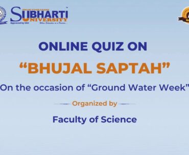 Online quiz on BHUJAL SAPTAH