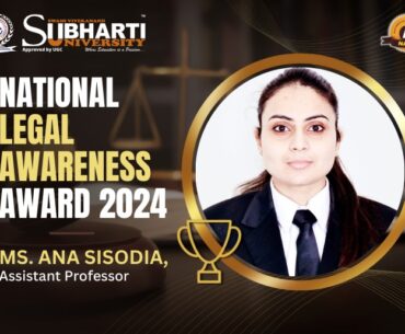 NATIONAL LEGAL AWARENESS AWARD 2024