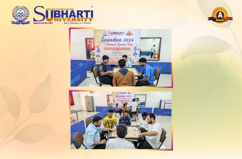 Carrom Competition Spandan 2024