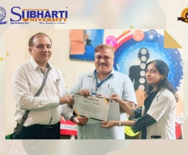 Certificate of Appreciation to Prof. (Dr.) Sartaj Ahmad