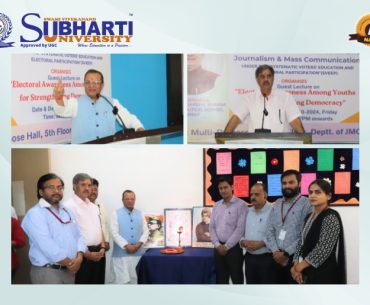 Guest Lecture on 'Electoral awareness among youth to strengthen democracy'