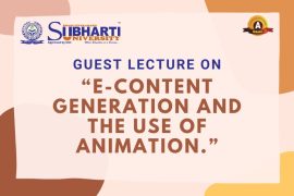 Guest Lecture on“E-Content Generation and the Use of Animation