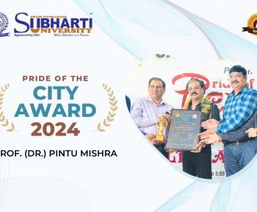 Pride of the City Award 2024 to Prof. (Dr.) Pintu Mishra