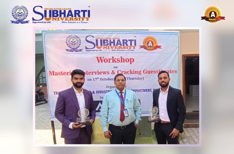 Workshop On Mastering Interviews and Cracking Guesstimates