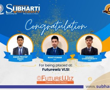 3 Students selected in Recruitment Drive with Futurewiz VLSI