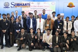 Atal ji's birth centenary year celebrated by Subharti NSS