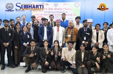 Atal ji's birth centenary year celebrated by Subharti NSS