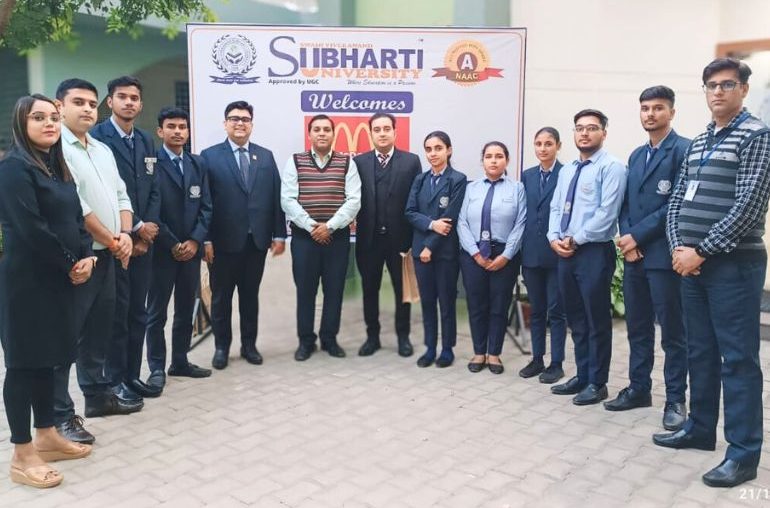 Eight students selected in On Campus Recruitment Drive of McDonald’s