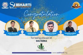 Four Talented Students Secured Placements at Solterra India LLP