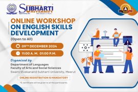 Online Workshop on English Skills Development