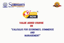 Value Added Course on “Calculus for Economics, Commerce and Management”