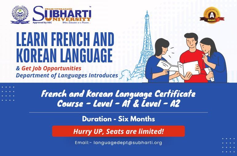 Learn French and Korean Language & Get Job Opportunities
