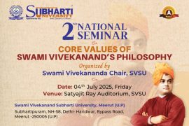 2nd National Seminar on Core Values of Swami Vivekanand’s Philosophy