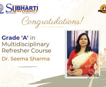 Dr. Seema Sharma Earns Grade 'A' in Multidisciplinary Refresher Course