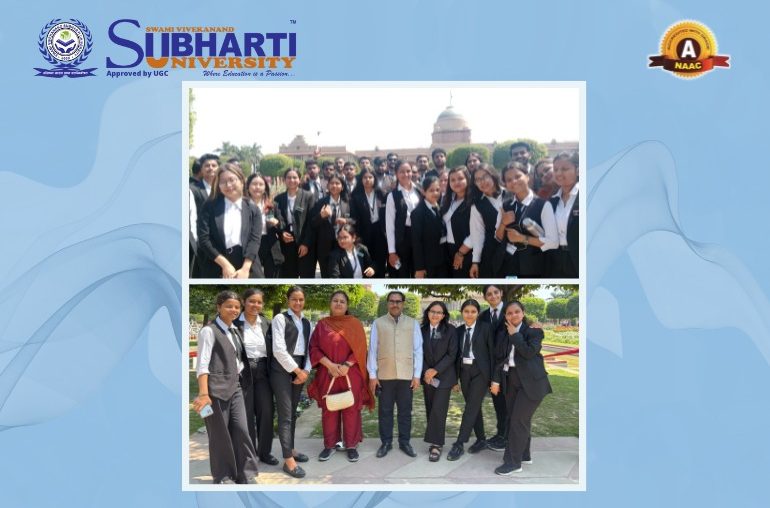 Educational Visit to Rashtrapati Bhavan and Amrit Udyan