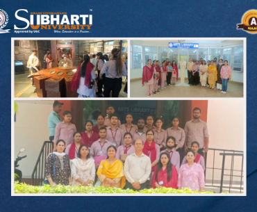 Educational tour to Central Library, DU and National Science Museum
