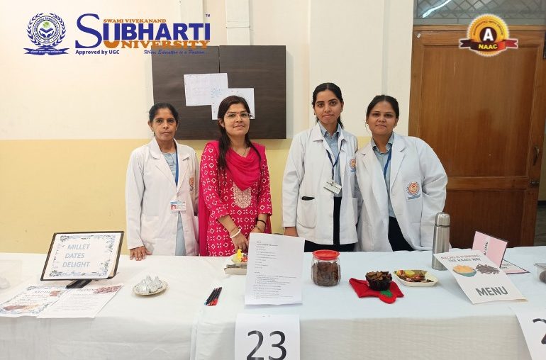 Millet Magic Subharti Shines at Intercollegiate Culinary Challenge