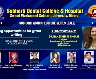 SUBHARTI ALUMNI LECTURE SERIES