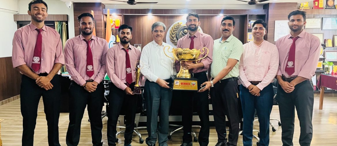 Team Subharti won All India College League D Bal League