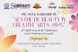 Workshop on “Aesthetic Beauty in Creative Arts-2025”