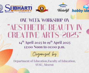 Workshop on “Aesthetic Beauty in Creative Arts-2025”