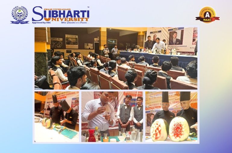 Two-Day Workshop on Fruit Carving, Towel Art & Bartending