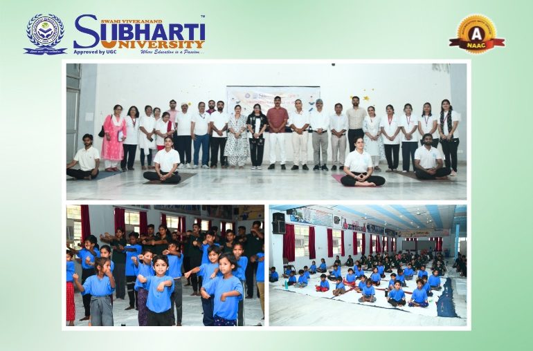 Awareness and Practice Yoga for School Children and Defence Academy